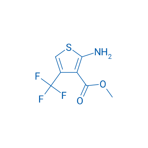 Methyl 2-amino-4-(trifluoromethyl)thiophene-3-carboxylate 250mg