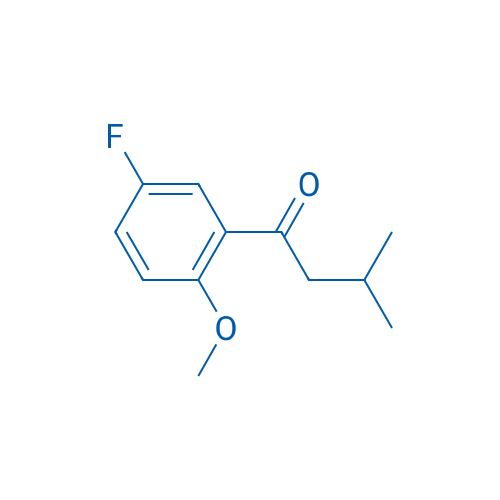 1-(5-Fluoro-2-methoxyphenyl)-3-methylbutan-1-one 1g