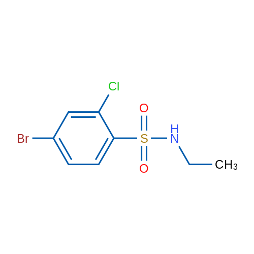 4-Bromo-2-chloro-n-ethylbenzene-1-sulfonamide 1g