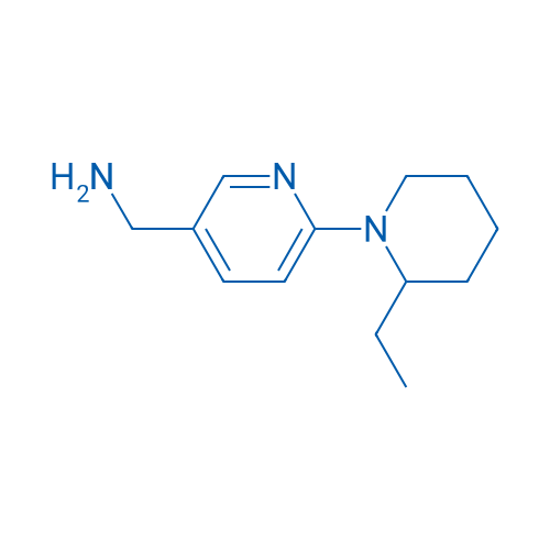 (6-(2-Ethylpiperidin-1-yl)pyridin-3-yl)methanamine 5g