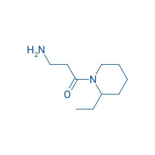 3-Amino-1-(2-ethylpiperidin-1-yl)propan-1-one 250mg