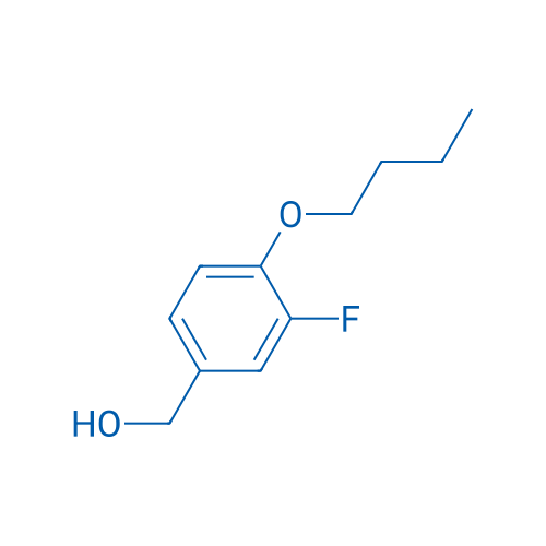 (4-Butoxy-3-fluorophenyl)methanol 1g