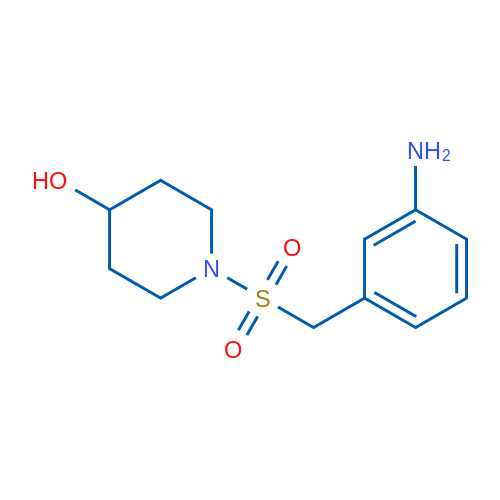 1-((3-Aminobenzyl)sulfonyl)piperidin-4-ol 1g