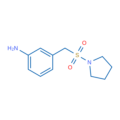 3-((Pyrrolidin-1-ylsulfonyl)methyl)aniline 1g