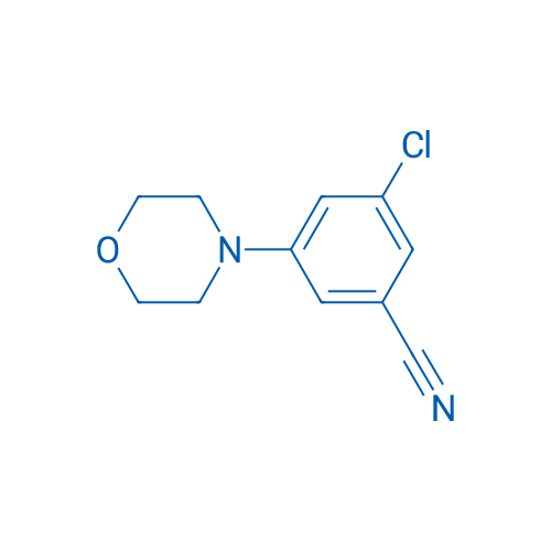 3-Chloro-5-morpholinobenzonitrile 250mg