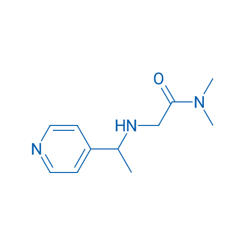 N,N-Dimethyl-2-{[1-(pyridin-4-yl)ethyl]amino}acetamide 1g