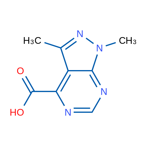 1,3-Dimethyl-1H-pyrazolo[3,4-d]pyrimidine-4-carboxylic acid 1g