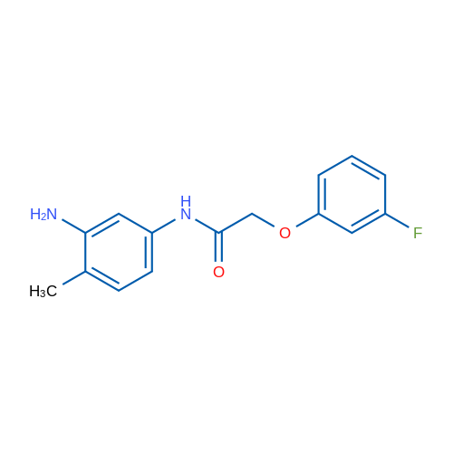 N-(3-Amino-4-methylphenyl)-2-(3-fluorophenoxy)acetamide 5g