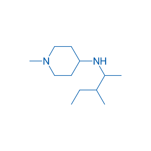 1-Methyl-N-(3-methylpentan-2-yl)piperidin-4-amine 250mg