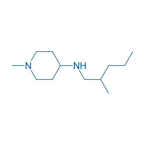 1-Methyl-N-(2-methylpentyl)piperidin-4-amine 250mg