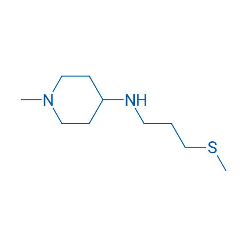 1-Methyl-N-[3-(methylsulfanyl)propyl]piperidin-4-amine 250mg