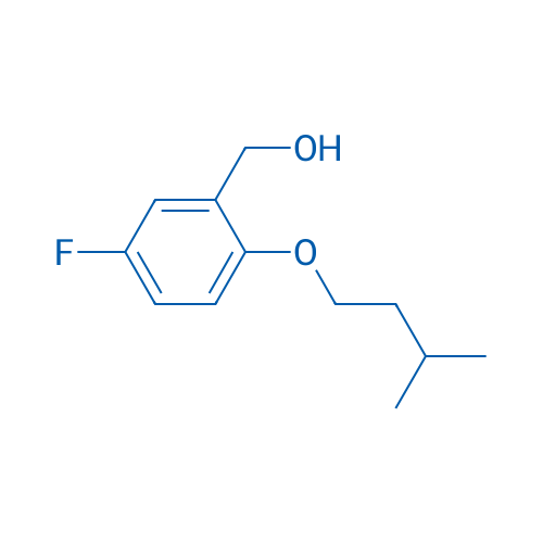 (5-Fluoro-2-(isopentyloxy)phenyl)methanol 1g