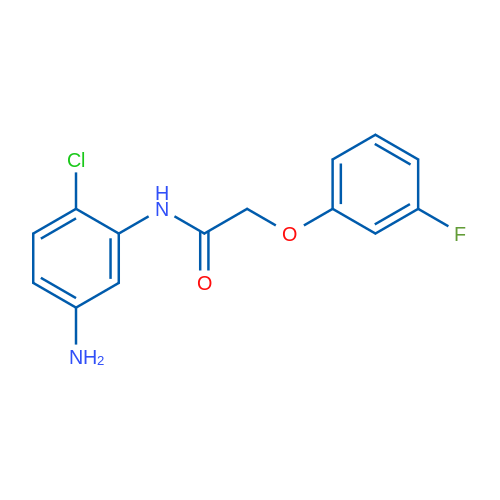 N-(5-Amino-2-chlorophenyl)-2-(3-fluorophenoxy)acetamide 1g
