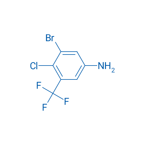 3-Bromo-4-chloro-5-(trifluoromethyl)aniline 5g