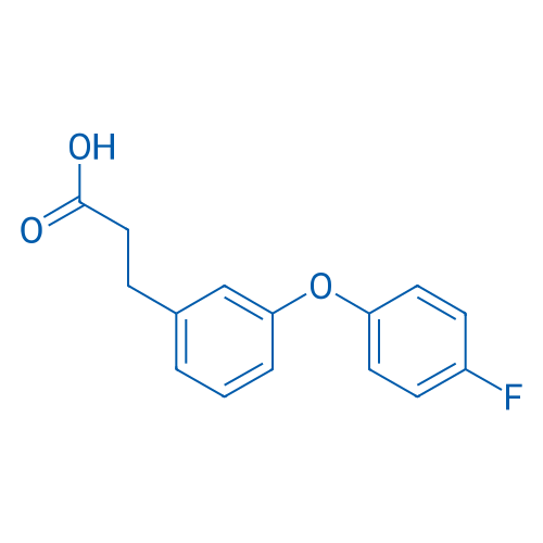 3-(3-(4-Fluorophenoxy)phenyl)propanoic acid 10g