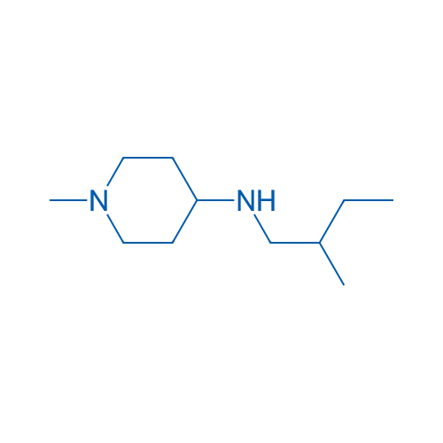 1-Methyl-N-(2-methylbutyl)piperidin-4-amine 100mg