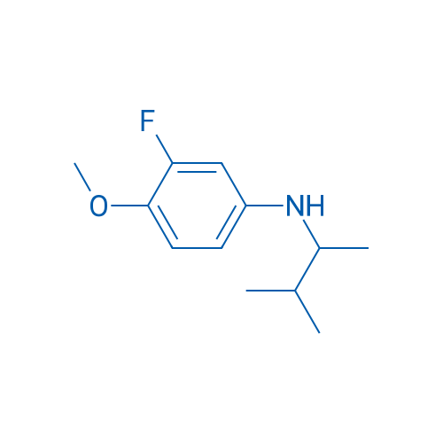 3-Fluoro-4-methoxy-N-(3-methylbutan-2-yl)aniline 5g