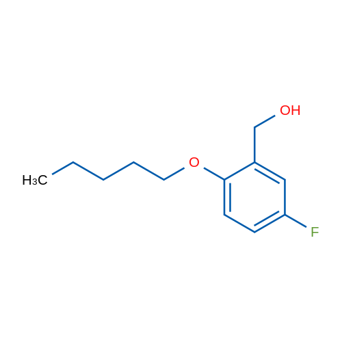 (5-Fluoro-2-(pentyloxy)phenyl)methanol 1g
