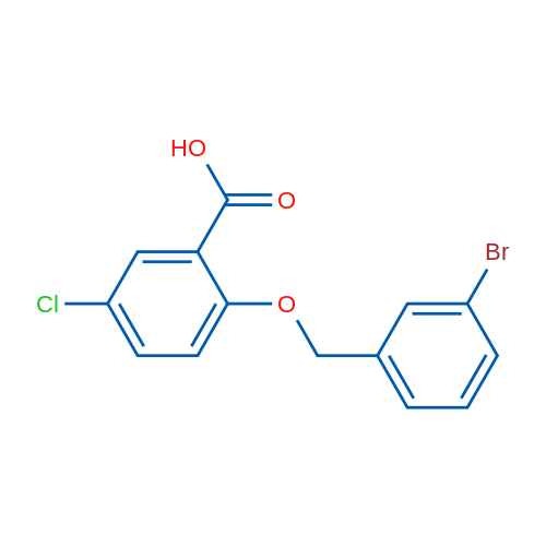 2-((3-Bromobenzyl)oxy)-5-chlorobenzoic acid 1g