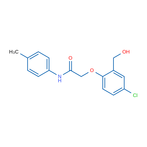 2-(4-Chloro-2-(hydroxymethyl)phenoxy)-N-(p-tolyl)acetamide 1g