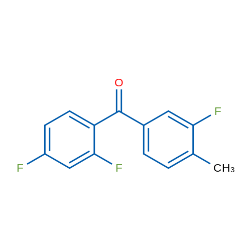 (2,4-Difluorophenyl)(3-fluoro-4-methylphenyl)methanone 1g