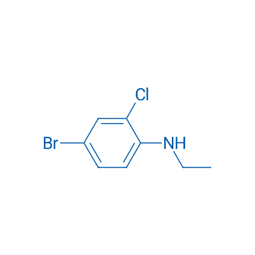 4-Bromo-2-chloro-N-ethylaniline 1g