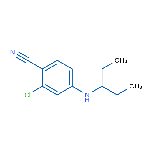 2-Chloro-4-[(pentan-3-yl)amino]benzonitrile 1g