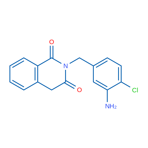 2-[(3-Amino-4-chlorophenyl)methyl]-1,2,3,4-tetrahydroisoquinoline-1,3-dione 1g