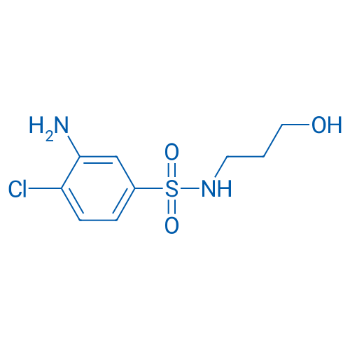 3-Amino-4-chloro-N-(3-hydroxypropyl)benzenesulfonamide 5g