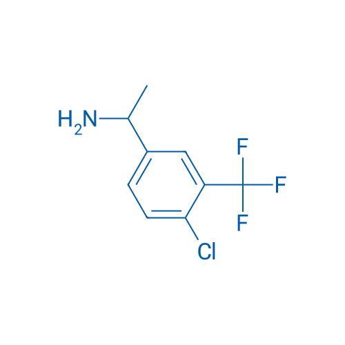 1-(4-Chloro-3-(trifluoromethyl)phenyl)ethanamine 250mg
