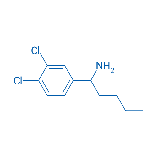 1-(3,4-Dichlorophenyl)pentan-1-amine 100mg