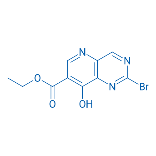Ethyl 2-bromo-8-hydroxypyrido[3,2-d]pyrimidine-7-carboxylate 1g