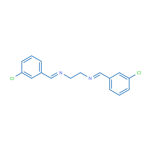 (E)-[(3-Chlorophenyl)methylidene]({2-[(E)-[(3-chlorophenyl)methylidene]amino]ethyl})amine 1g