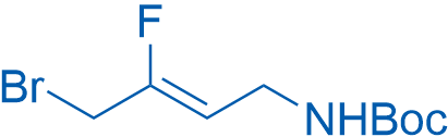 (Z)-tert-Butyl (4-bromo-3-fluorobut-2-en-1-yl)carbamate 50mg