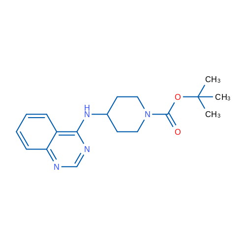tert-Butyl 4-(quinazolin-4-ylamino)piperidine-1-carboxylate 1g
