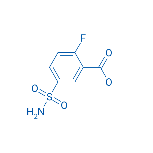 Methyl 2-fluoro-5-sulfamoylbenzoate 50mg