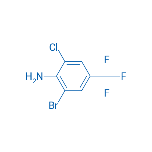 2-Bromo-6-Chloro-4-(trifluoromethyl)aniline 1g