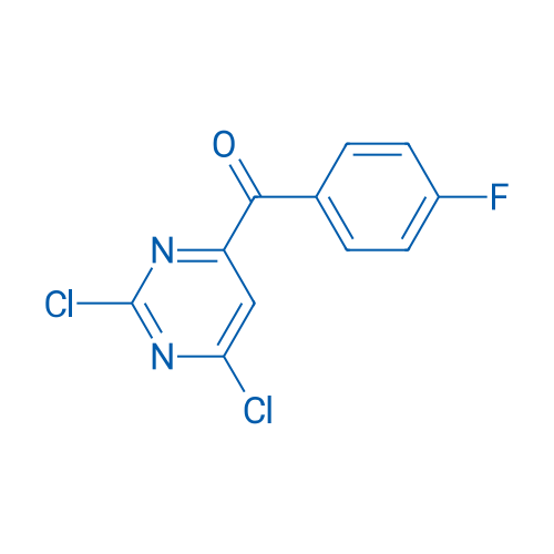 (2,6-Dichloropyrimidin-4-yl)-(4-fluorophenyl)methanone 5g