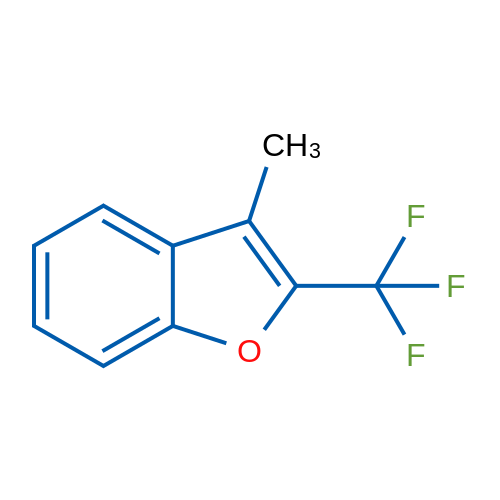 3-Methyl-2-(trifluoromethyl)benzofuran 1g