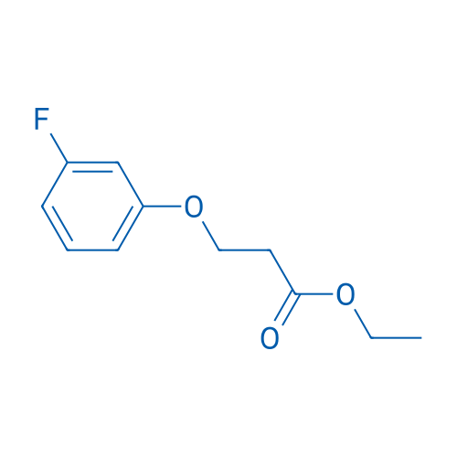 Ethyl 3-(3-fluorophenoxy)propanoate 1g
