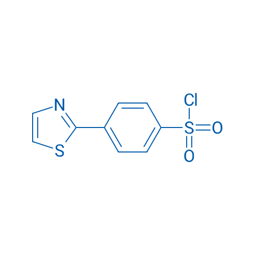 4-(THIAZOL-2-YL)BENZENE-1-SULFONYL CHLORIDE 250mg