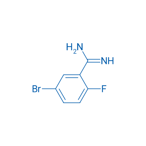 5-Bromo-2-fluorobenzimidamide 250mg