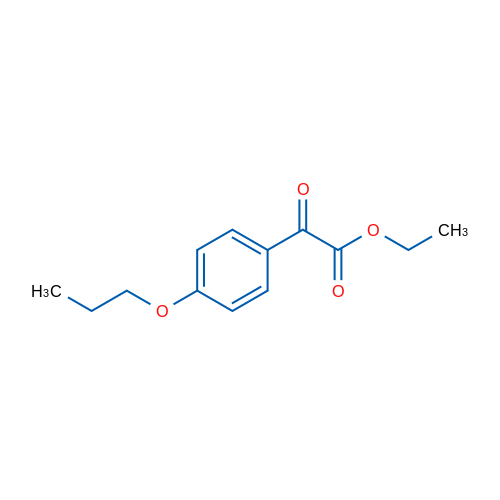 Ethyl 2-oxo-2-(4-propoxyphenyl)acetate 1g