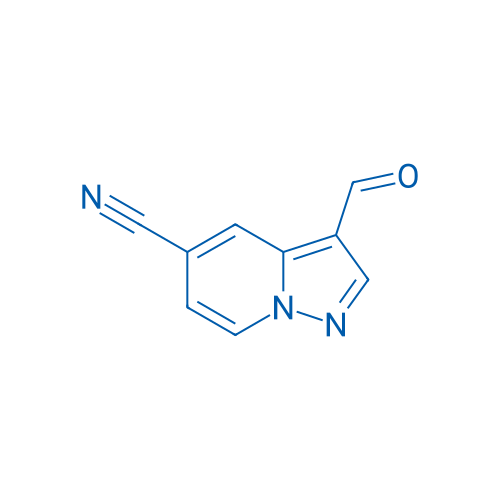 3-Formylpyrazolo[1,5-a]pyridine-5-carbonitrile 100mg
