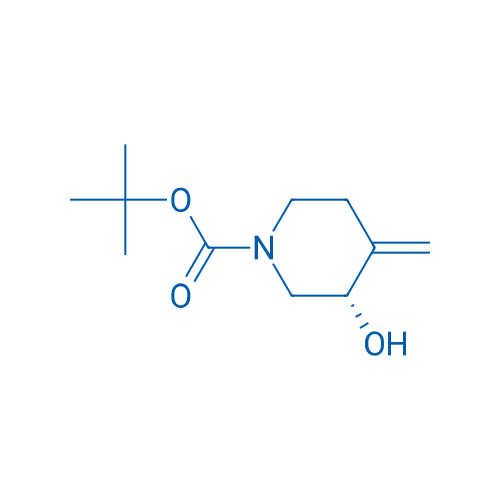 tert-Butyl (S)-3-hydroxy-4-methylenepiperidine-1-carboxylate 100mg