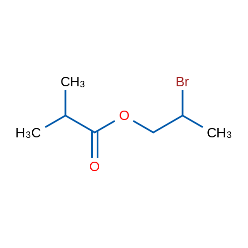 2-Bromopropyl 2-methylpropanoate 1g