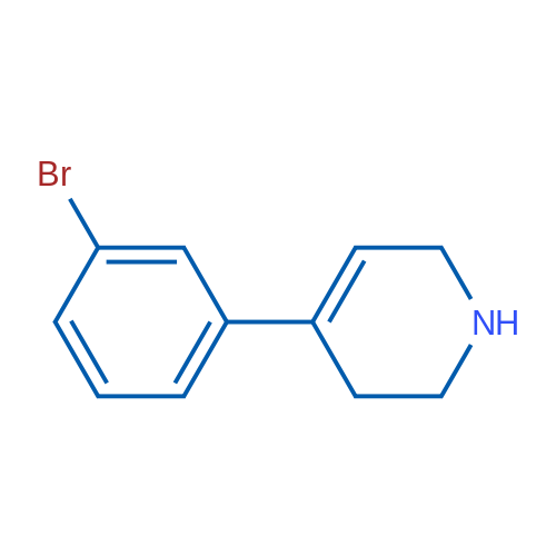 4-(3-Bromophenyl)-1,2,3,6-tetrahydropyridine 100mg
