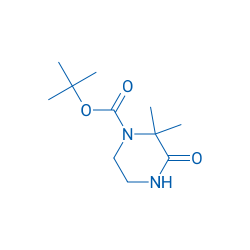 tert-Butyl 2,2-dimethyl-3-oxopiperazine-1-carboxylate 250mg