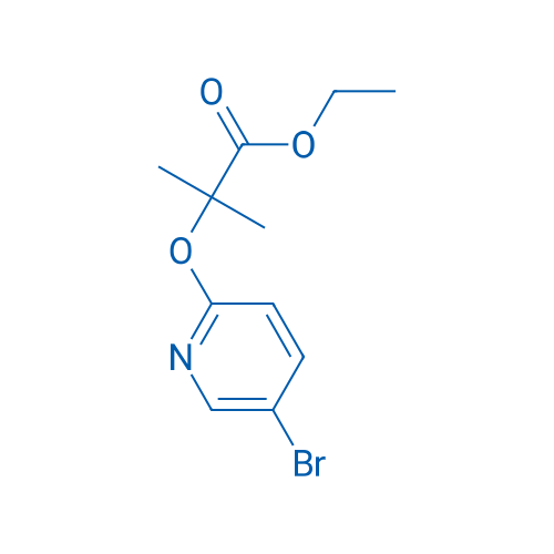 Ethyl 2-((5-bromopyridin-2-yl)oxy)-2-methylpropanoate 1g