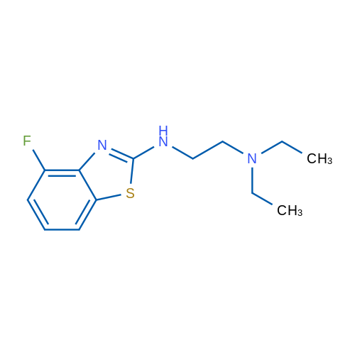 N,N-diethyl-N'-(4-fluoro-1,3-benzothiazol-2-yl)ethane-1,2-diamine 5g